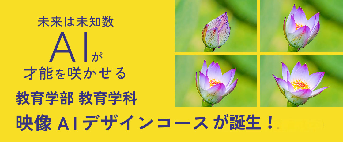 教育学部教育学科映像AIデザインコース