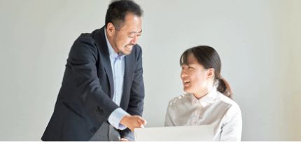 教育学部の担任と学生